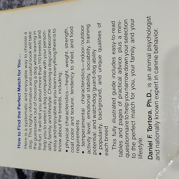 THE RIGHT DOG FOR YOU BOOK - Picture 3 of 8